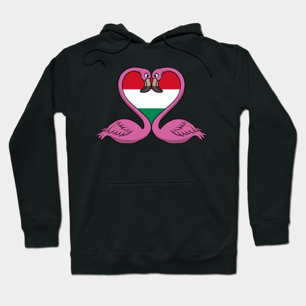 Flamingo Hungary Hoodie by RampArt